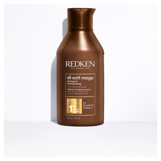 Picture of REDKEN ALL SOFT MEGA RICH SHAMPOO 300ML