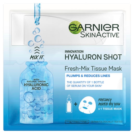 Picture of Garnier Fresh Mix Tissue Face Mask Hyaluronic Acid
