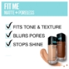 Picture of Maybelline Fit Me! Matte + Poreless Foundation Golden