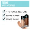 Picture of Maybelline Fit Me! Matte + Poreless Foundation 370 Deep Bronze