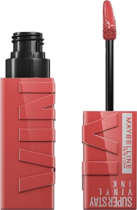 Picture of Maybelline Superstay Vinyl Ink Longwear Liquid Lipstick Peachy