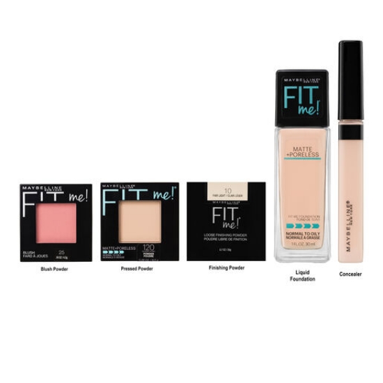 Picture of Maybelline New York Maybelline New York FIT ME MATTE & PORELESS MATTIFYING LIQUID FOUNDATION 120 CLASSIC IVORY 30ML