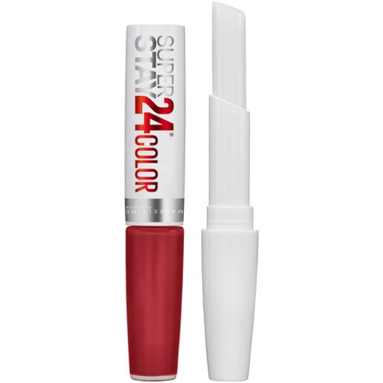 Picture of Maybelline New York SuperStay 24 2-Step Smile Brightening Longwear Liquid Lipstick - Optic Ruby