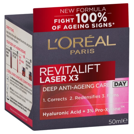 Picture of L'Oréal Paris Revitalift Laser X3 Anti-Ageing Day Cream 50mL