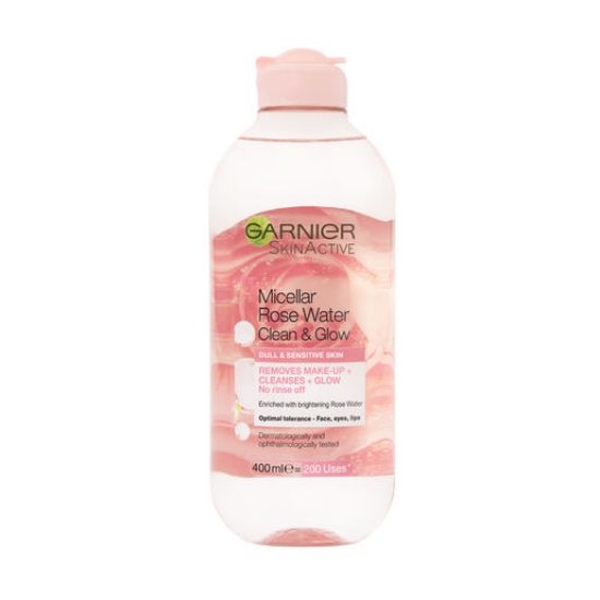 Picture of Garnier SkinActive Micellar Rose Water Clean & Glow 400ML