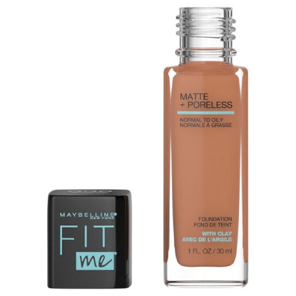 Picture of Maybelline Fit Me Matte & Poreless Foundation Spicy Brown 1 each