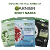 Picture of Garnier Hydra Bomb Hyaluronic Acid + Green Tea Anti Ageing Eye Sheet Mask  6g