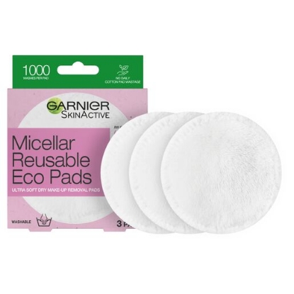 Picture of Garnier Micellar Reusable Eco Pads 3PK