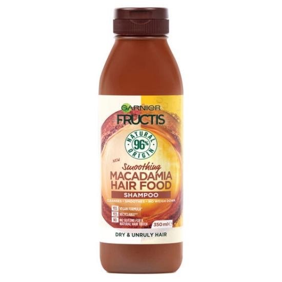 Picture of Fructis Hair Food Macadamia Shampoo For Unruly hair 350ml