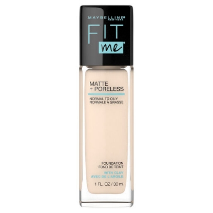 Picture of Maybelline New York Maybelline New York FIT ME MATTE & PORELESS MATTIFYING LIQUID FOUNDATION 110 PORCELAIN 30ML