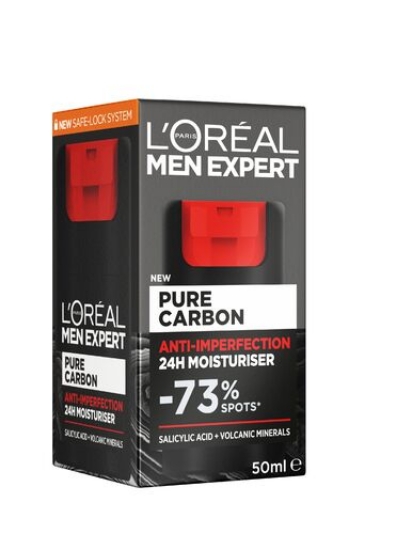 Picture of L'Oreal Paris Men Expert Pure Carbon Daily Care Anti-Imperfection Moisturiser