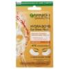 Picture of Garnier Hydra Bomb Hyaluronic Acid + Orange Extract Eye Sheet Mask  6g