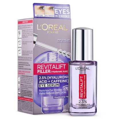 Picture of L'Oréal Paris Revitalift Filler 2.5% Hyaluronic Acid Eye Serum 20ml