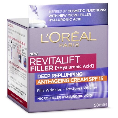 Picture of L'Oréal Paris Revitalift Filler Hyaluronic Acid Day SPF15 Cream, 50mL