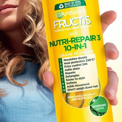 Picture of Fructis Nutri-Repair 10 in 1 Leave In Treatment 400mL