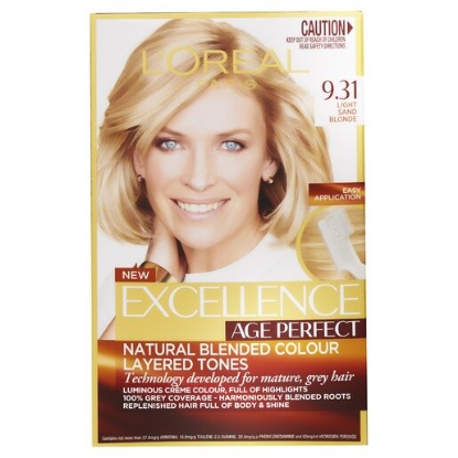 Picture of L'Oréal Paris Excellence Age Perfect Permanent Hair Colour - 9.31 Light Sand Blonde (Natural Blended Colour)