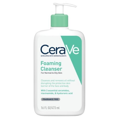 Picture of CeraVe Foaming Oil-Free Cleanser for Oily Skin 473ml