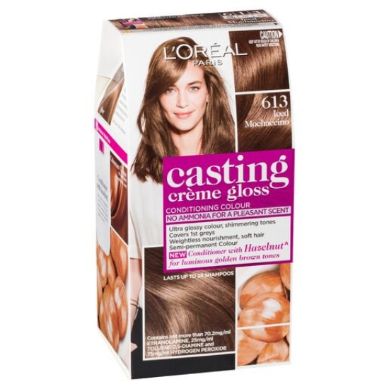 Picture of L'Oréal Paris Casting Crème Gloss Semi-Permanent  Hair Colour - 613 Iced Mochaccino (Ammonia Free)