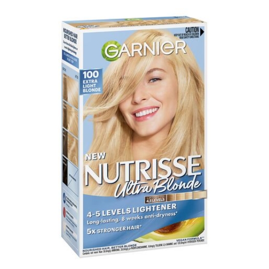 Picture of Garnier Nutrisse Permanent Hair Colour - 100 Extra Light Blonde