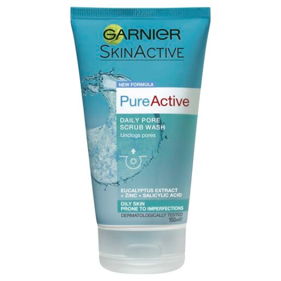 Picture of Garnier Pure Active Daily Pore Scrub Wash