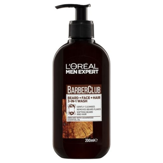 Picture of L'Oréal Paris Men Expert Barber Club 3-in-1 Beard + Face + Hair Wash