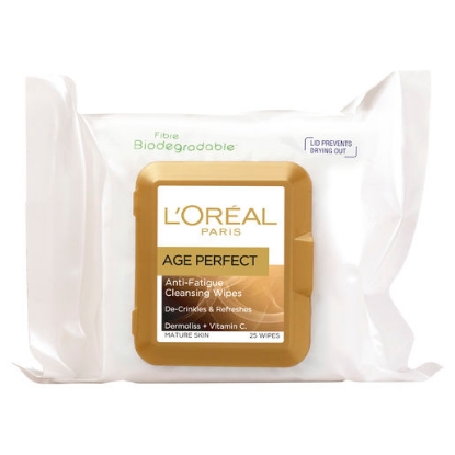 Picture of L'Oréal Paris Age Perfect Anti-Ageing Cleansing Face Wipes 25pk