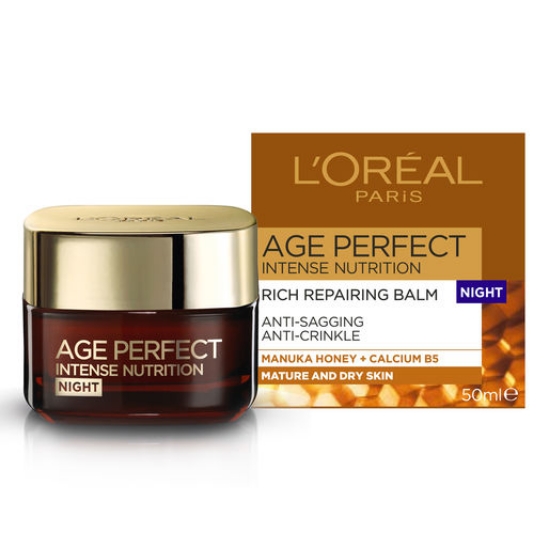 Picture of L'Oréal Paris Age Perfect Intense Nutrition Anti-Ageing Night Cream, 50mL