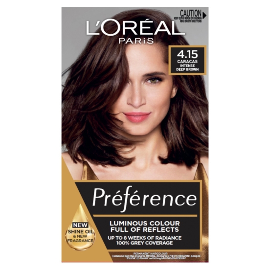 Picture of L'Oréal Paris Préférence 4.15 Caracas Intense Cool Deep Brown