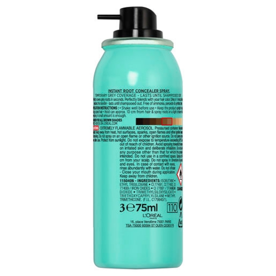 Picture of L'Oréal Paris Magic Retouch Temporary Root Concealer Spray, Brown 3