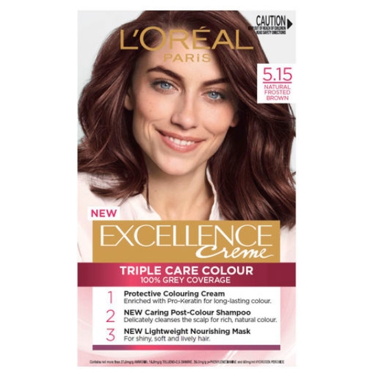 Picture of L'Oréal Paris Excellence Creme Hair Colour, 5.15 Natural Frosted Brown