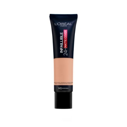 Picture of L’Oréal Paris Infallible 24H Matte Cover Longwear Foundation, 145 Rose Beige
