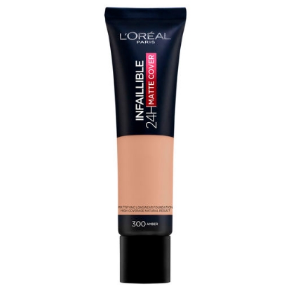Picture of L’Oréal Paris Infallible 24H Matte Cover Longwear Foundation, 300 Amber