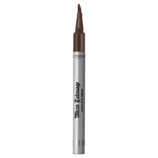 Picture of L'Oréal Paris Unbeliva'brow Micro Tattoo Brow Ink Pen, 3.0 Brunette