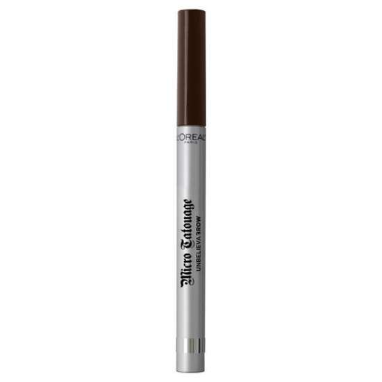 Picture of L'Oréal Paris Unbeliva'brow Micro Tattoo Brow Ink Pen, 1.0 Ebony