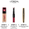Picture of L'Oréal Paris Infallible 2Step Lipstick Parisian Nude 804 Metro Proof Rose