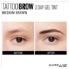 Picture of Maybelline New York Tattoo Brow 3 Day Eyebrow Gel Tint - Medium Brown