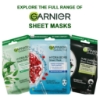 Picture of Garnier Pure Charcoal Hyaluronic Acid + Black Algae Sheet Mask 28g