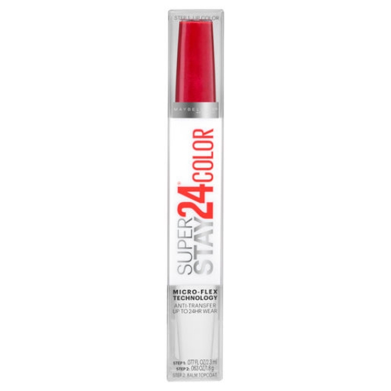Picture of Maybelline New York SuperStay 24 2-Step Longwear Liquid Lipstick - All Day Cherry 015