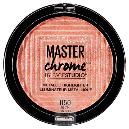 Picture of Maybelline New York Master Chrome Metallic Highlighter Powder - Molten Rose Gold