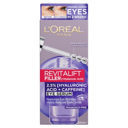 Picture of L'Oréal Paris Revitalift Filler 2.5% Hyaluronic Acid Eye Serum 20ml
