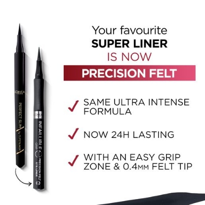 Picture of L’Oréal Paris Infallible Grip 27H Precision Felt Black