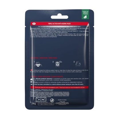 Picture of L'Oreal Paris Revitalift Laser X3 Triple Action Firming Brightening and Smoothing Sheet Mask for all skin types