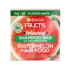 Picture of Garnier Fructis Watermelon Hair Food 2in1 Shampoo Bar 60g