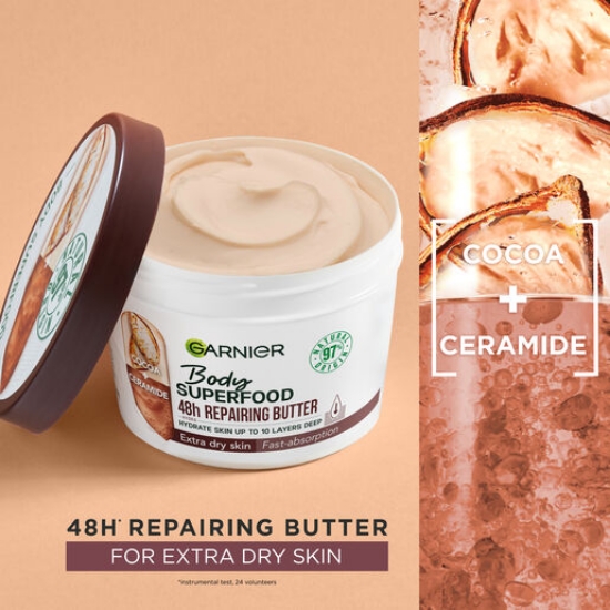 Picture of Garnier Body Superfood Cocoa & Ceramide Body Cream 380ml