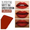 Picture of Maybelline New York Superstay Matte Ink Liquid Lipstick Spiced Up - Exhilarator 305 5mL
