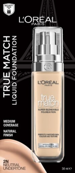 Picture of L'Oréal Paris True Match Liquid Foundation 2.N Neutral Undertone