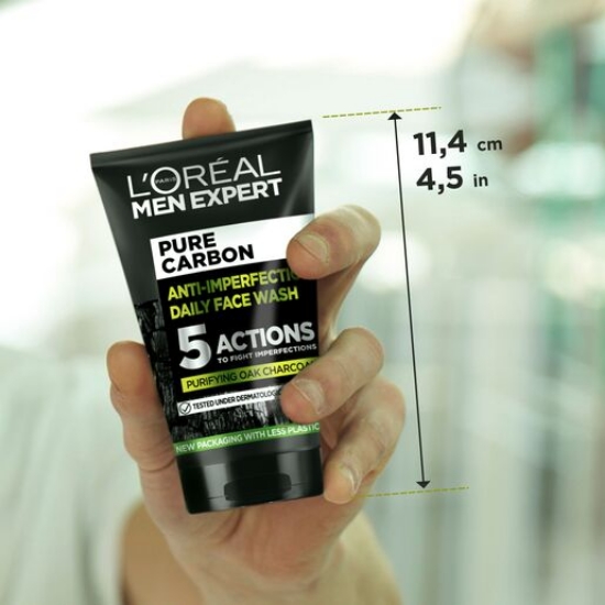 Picture of L'Oréal Paris Men Expert Pure Carbon Anti-Imperfection Daily Face Wash 100ml