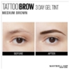 Picture of Maybelline Tattoo Brow 3 Day Eyebrow Gel Tint - Medium Brown
