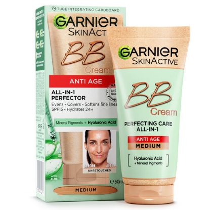 Picture of Garnier BB Cream All-In-One Perfector Anti-Age Medium SPF 25 50mL