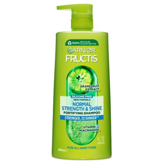 Picture of Garnier Fructis Normal Strength & Shine Shampoo 850ml for Normal Hair